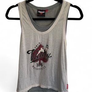 Victory Motorcycles Gray Tank Top